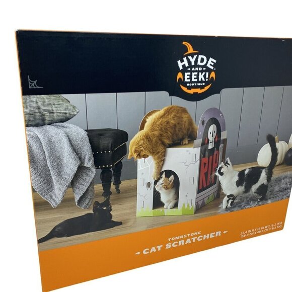 Target Halloween Double Decker Tombstone Cat Scratcher Hyde & EEK! Boutique™ - Picture 1 of 7